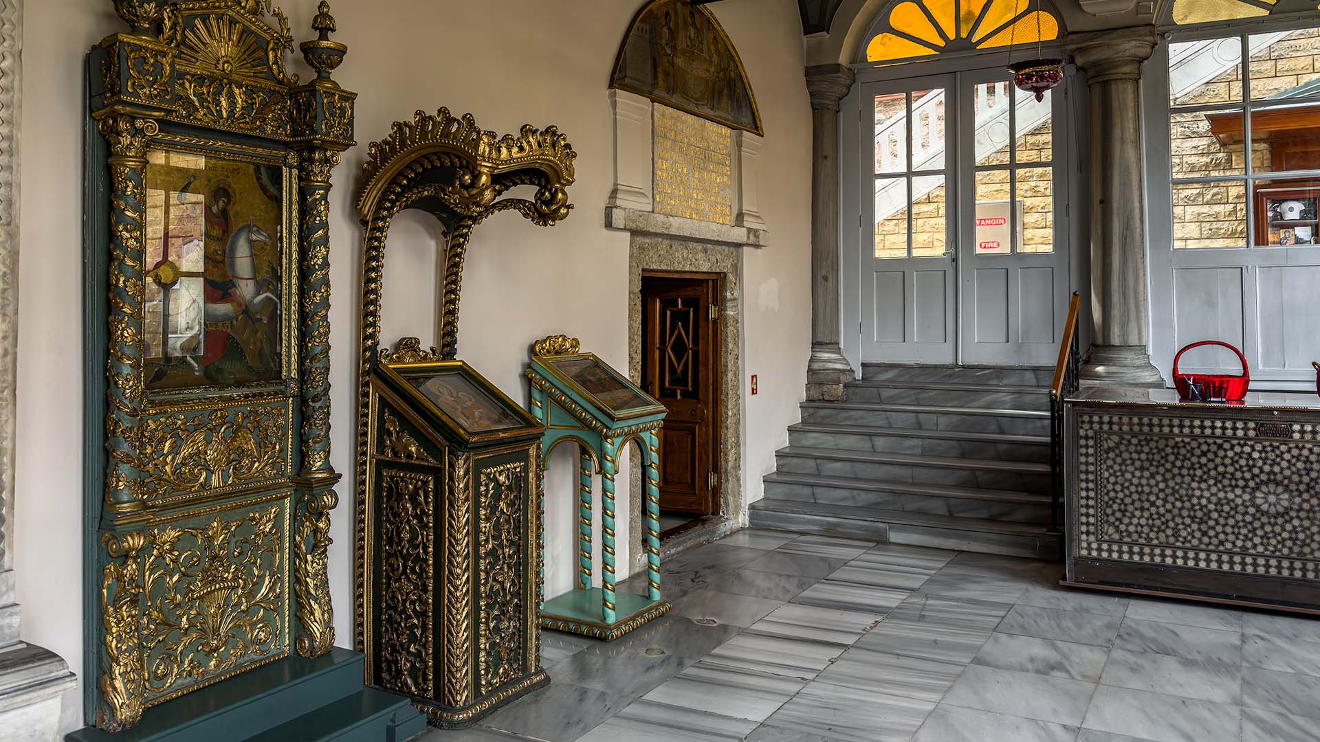 Ecumenical Patriarchate Entrance Hallway